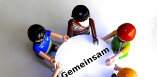 Ein Dialogtisch und die soziale Identität