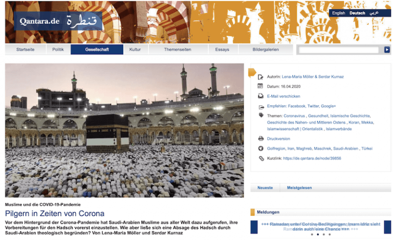 Muslime und Corona-Pandemie