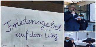 Friedensgebet auf dem Weg von Religionsgemeinschaften in Lüdenscheid