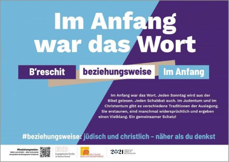 #beziehungsweise – jüdisch und christlich: näher als du denkst