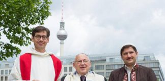 Grundsteinlegung des „House of One“ in Berlin