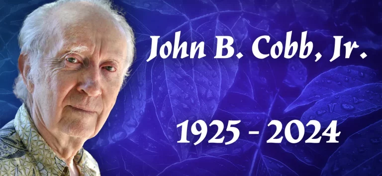 Begründer der Prozesstheologie und bedeutender interreligiöser und interdisziplinärer Theologe John B. Cobb, Jr. (USA) gestorben Begründer der Prozesstheologie und bedeutender interreligiöser und interdisziplinärer Theologe John B. Cobb, Jr. (USA) gestorben