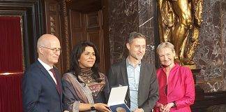 Verleihung der Buber-Rosenzweig-Medaille an muslimisch-jüdisches Ehepaar Saba-Nur Cheema und Meron Mendel